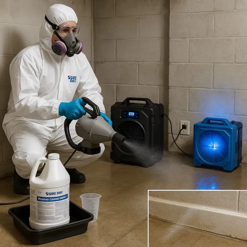 Sanitization and Odor Removal process in Eureka Mill, SC