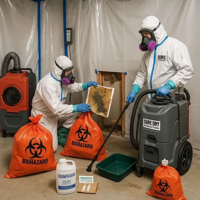 Contaminated Water Handling Protocols process in Eureka Mill, SC
