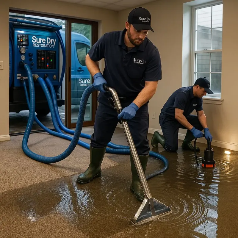 Water Extraction and Removal process in Eureka Mill, SC